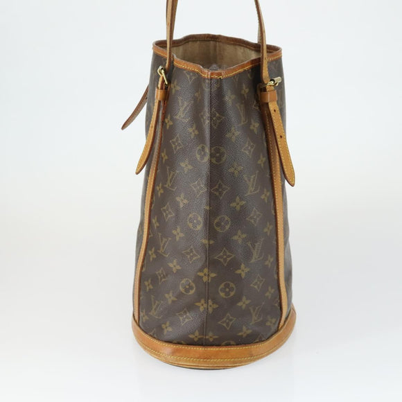 LOUIS VUITTON Monogram Bucket GM Shoulder Bag M42236 LV Auth hk3442