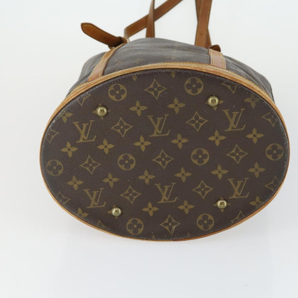 LOUIS VUITTON Monogram Bucket GM Shoulder Bag M42236 LV Auth hk3442