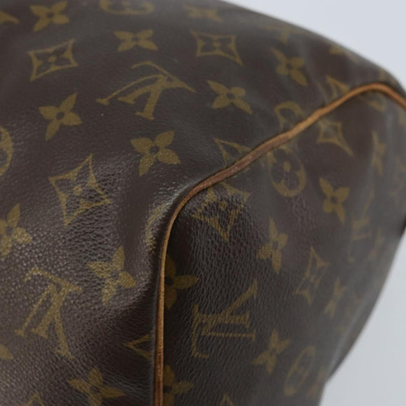 LOUIS VUITTON Monogram Speedy 30 Handtasche M41526 LV Auth hk3444
