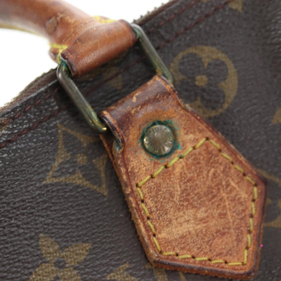 LOUIS VUITTON Monogram Speedy 30 Handtasche M41526 LV Auth hk3444