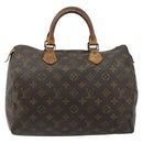 LOUIS VUITTON Monogram Speedy 30 Handtasche M41526 LV Auth hk3444-13