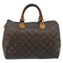 LOUIS VUITTON Monogram Speedy 30 Handtasche M41526 LV Auth hk3444-2