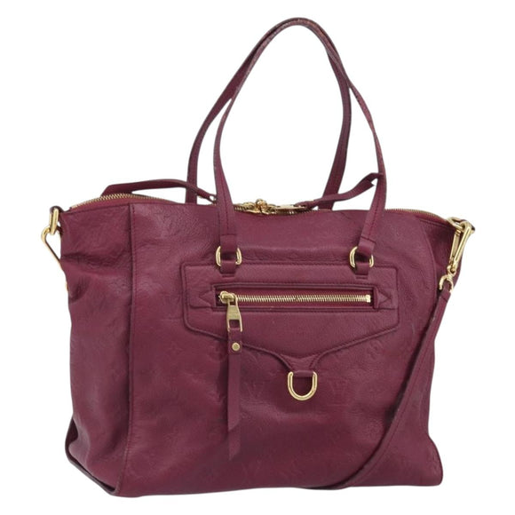 LOUIS VUITTON Monogram Empreinte Lumineuse PM Bag Oroll M94046 LV Auth hk3449