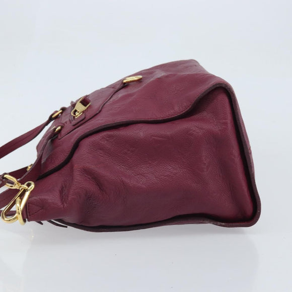 LOUIS VUITTON Monogram Empreinte Lumineuse PM Bag Oroll M94046 LV Auth hk3449