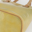 LOUIS VUITTON Monogram Vernis Houston Hand Bag Gris M91053 LV Auth hk3454-14