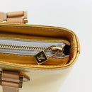 LOUIS VUITTON Monogram Vernis Houston Hand Bag Gris M91053 LV Auth hk3454-17