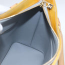 LOUIS VUITTON Monogram Vernis Houston Hand Bag Gris M91053 LV Auth hk3454-18