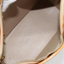LOUIS VUITTON Monogram Vernis Houston Hand Bag Beige M91004 LV Auth hk3455-11