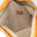 LOUIS VUITTON Monogram Vernis Houston Hand Bag Beige M91004 LV Auth hk3455-22