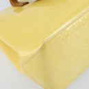 LOUIS VUITTON Monogram Vernis Reade PM Hand Bag Perle M91336 LV Auth hk3456-16