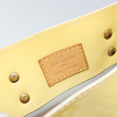 LOUIS VUITTON Monogram Vernis Reade PM Hand Bag Perle M91336 LV Auth hk3456-10