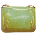 LOUIS VUITTON Monogram Vernis Thompson Street Tasche Babyblau M91009 Auth hk3458-2