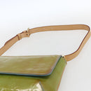 LOUIS VUITTON Monogram Vernis Thompson Street Tasche Babyblau M91009 Auth hk3458-8