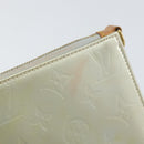 LOUIS VUITTON Monogram Vernis Lexington Accessory Pouch Gris M91056 Auth hk3460-8