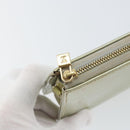 LOUIS VUITTON Monogram Vernis Lexington Accessory Pouch Gris M91056 Auth hk3460-10