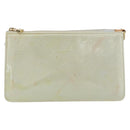 LOUIS VUITTON Monogram Vernis Lexington Accessory Pouch Gris M91056 Auth hk3460-13