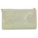 LOUIS VUITTON Monogram Vernis Lexington Accessory Pouch Gris M91056 Auth hk3460-2