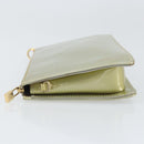 LOUIS VUITTON Monogram Vernis Lexington Accessory Pouch Gris M91056 Auth hk3460-4