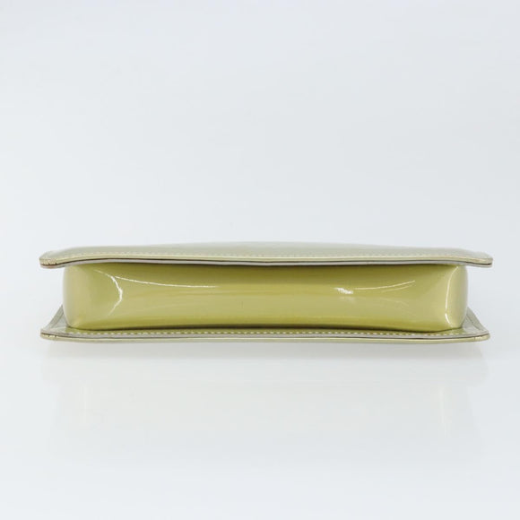 LOUIS VUITTON Monogram Vernis Lexington Accessory Pouch Gris M91056 Auth hk3460