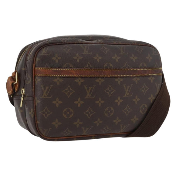 LOUIS VUITTON Monogram Reporter PM Shoulder Bag M45254 LV Auth hk3461