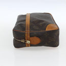 LOUIS VUITTON Monogram Compiegne 28 Clutch Bag M51845 LV Auth hk3464-3
