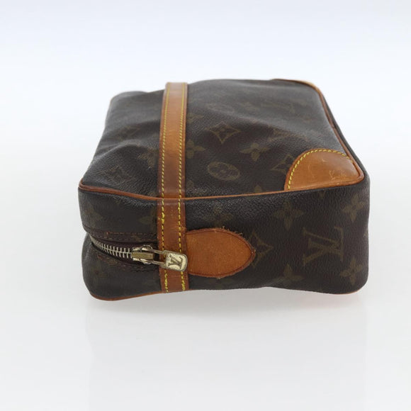 LOUIS VUITTON Monogram Compiegne 28 Clutch Bag M51845 LV Auth hk3464