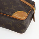 LOUIS VUITTON Monogram Compiegne 28 Clutch Bag M51845 LV Auth hk3464-7