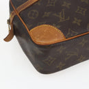 LOUIS VUITTON Monogram Compiegne 28 Clutch Bag M51845 LV Auth hk3464-14