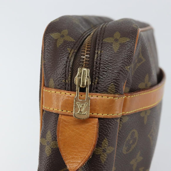LOUIS VUITTON Monogram Compiegne 28 Clutch Bag M51845 LV Auth hk3465