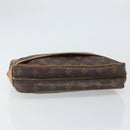 LOUIS VUITTON Monogram Compiegne 28 Clutch Bag M51845 LV Auth hk3465-6