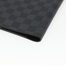 LOUIS VUITTON Damier Graphite Agenda Bureau Note Cover R20974 LV Auth hk3469-15