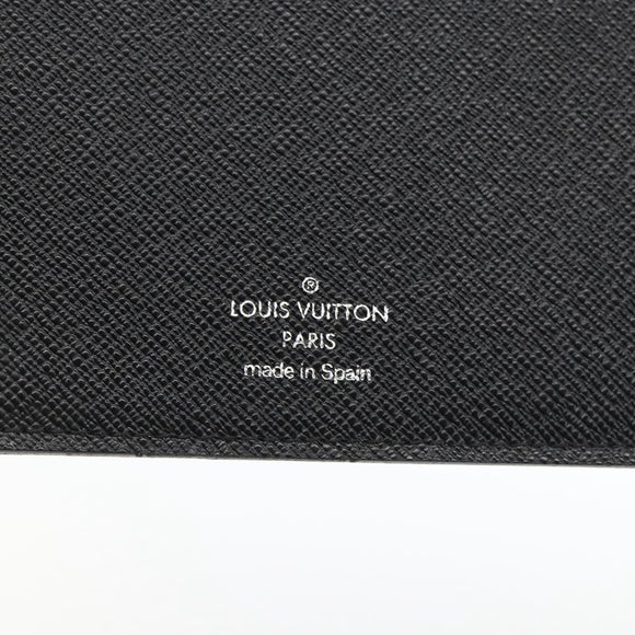 LOUIS VUITTON Damier Graphite Agenda Bureau Note Cover R20974 LV Auth hk3469