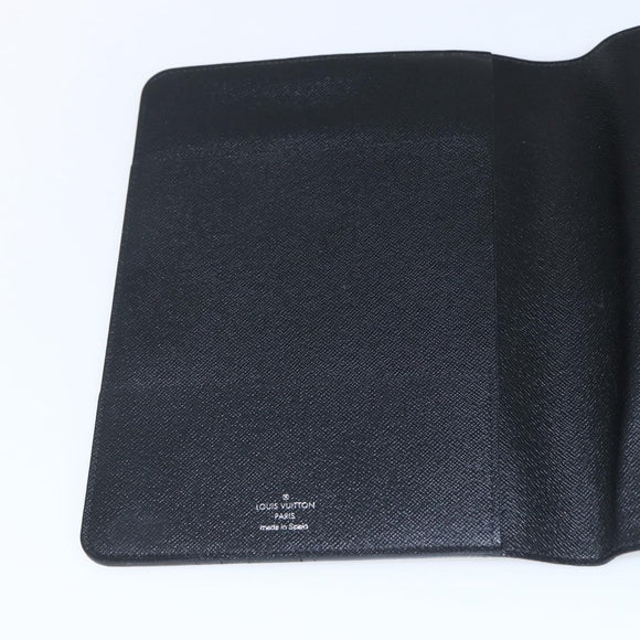 LOUIS VUITTON Damier Graphite Agenda Bureau Note Cover R20974 LV Auth hk3469