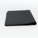 LOUIS VUITTON Damier Graphite Agenda Bureau Note Cover R20974 LV Auth hk3469-5