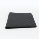 LOUIS VUITTON Damier Graphite Agenda Bureau Note Cover R20974 LV Auth hk3469-6