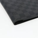 LOUIS VUITTON Damier Graphite Agenda Bureau Note Cover R20974 LV Auth hk3469-14