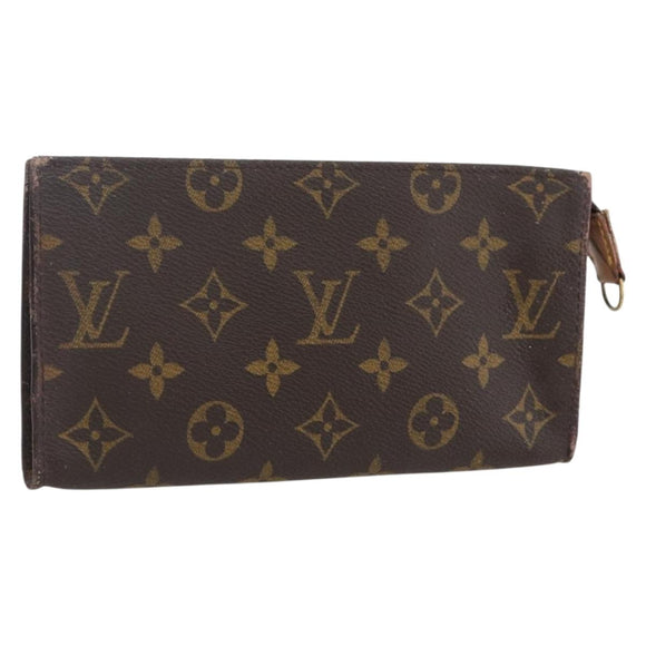 LOUIS VUITTON Monogram Bucket GM Accessory Pouch LV Auth hk3470