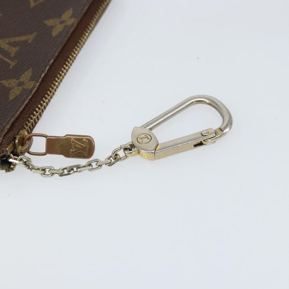 LOUIS VUITTON Monogram Pochette Cles Coin Purse M62650 LV Auth hk3472