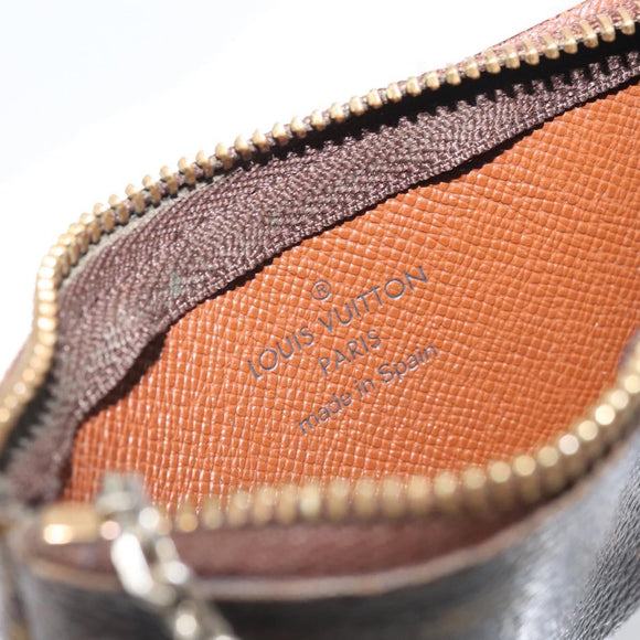 LOUIS VUITTON Monogram Pochette Cles Coin Purse M62650 LV Auth hk3472