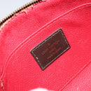 LOUIS VUITTON Damier Ebene Pochette Cosmetic PM Pouch N47516 LV Auth hk3473-17
