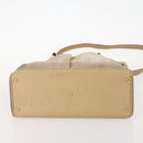 GUCCI Bamboo Tragetasche Wildleder 2-Wege Beige Gold 002 123 0322 Auth hk3487-5