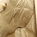 GUCCI Bamboo Tragetasche Wildleder 2-Wege Beige Gold 002 123 0322 Auth hk3487-19