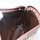 Burberrys Nova Check Pouch Canvas Beige Auth hk3493-12