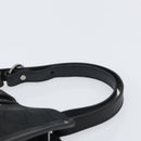 GUCCI GG Canvas Handtasche Schwarz Silber 110292 Auth hk3496-8