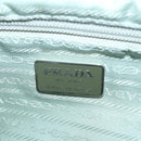 PRADA Backpack Nylon Light Blue Silver Auth hk3498A-26