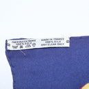 HERMES Carre 90 Scarf ""CHARREADA"" Silk Red Auth hk3508-14