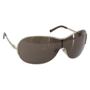 Salvatore Ferragamo Sunglasses metal Brown Auth hk3513-1