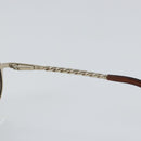 Salvatore Ferragamo Sunglasses metal Brown Auth hk3513-10