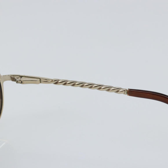 Salvatore Ferragamo Sunglasses metal Brown Auth hk3513