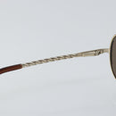Salvatore Ferragamo Sunglasses metal Brown Auth hk3513-12